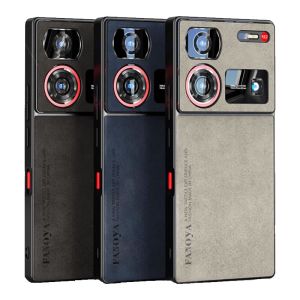  Silicone PU Leather Coated Back Case For Nubia Z60 Ultra