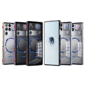 Elastic Snap Metal Case with Glass Back for REDMAGIC 11 Pro Series