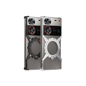 X Shape Aluminum Metal Bumper Ring Cover Case for ZTE nubia Z70 Ultra / Z70S Ultra