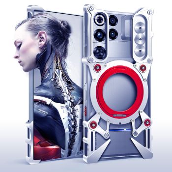 Aluminum Frameless With Rotating Bracket Case for Nubia RedMagic 11 Pro Series