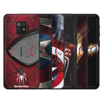 Creative Cartoon PU Leather Texture Back Cover Case For Nubia Red Magic 7 Pro