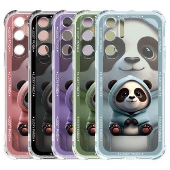 Cute Panda Cartoon Pattern Air Bag Anti-Fall TPU Case For Nubia RedMagic 9 Pro /  RedMagic 9 Pro+