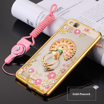 Electroplate Frame Secret Garden Flower Butterfly Series Soft TPU Back Cover Case For Nubia My Prague S