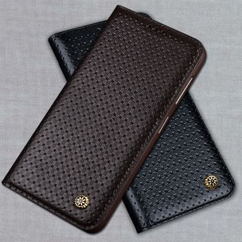 Fashionable Bamboo Texture Business Flip Leather Protective Case For Nubia N1
