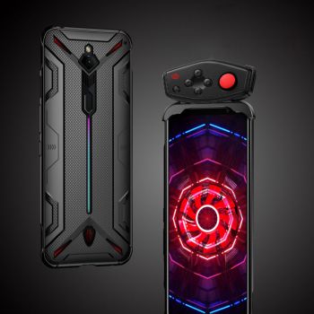 Gamepad Dedicated Slide Rail Silicone Back Cover Case For Nubia Red Magic 3/3S