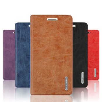 High Quality Classic Flip Leather Protective Case With Smart Support Functions For Nubia My Prague