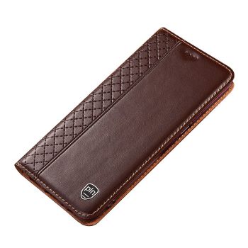 Magnetic Clasp Wallet Stand Genuine Leather Case For Nubia RedMagic 8 Series