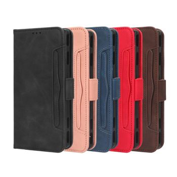 Multi-card Slots Portable Wallet Style PU Leather Flip Protective Case For Nubia Z50