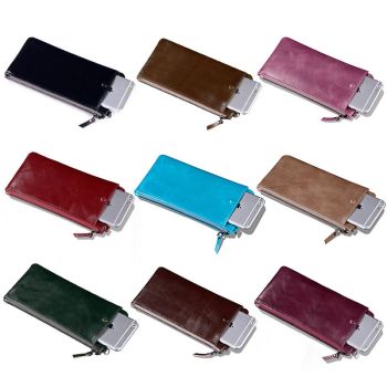 Multi Function Leather Wallet Card Pocket Zipper Case Cover For Nubia N1/N2/Nubia Z17 Mini / Z17