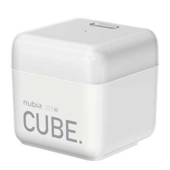 Original Nubia 22.5W Cube Sugar Colorful Fast Charger White