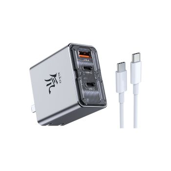 Original Nubia 65W Three-Ports Gan3 Pro Charger Set Exploration Edition With 5A Date Cable