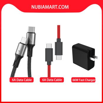 Original Nubia Red Magic 6A Gaming Data Cable Bundle