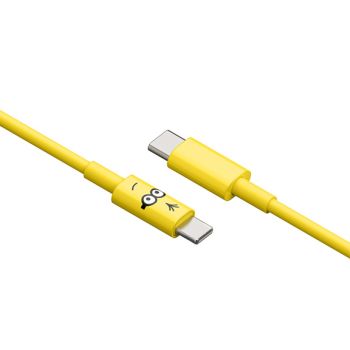 Original Nubia Type-C to Type-C 5A Yellow Data Cable