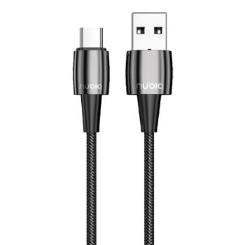 Original Nubia USB A to Type-C 2M Length Woven Fast Charge Data Cable