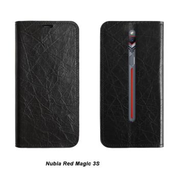 PU Leather Flip Protective Stand Case For Nubia Red Magic 3S