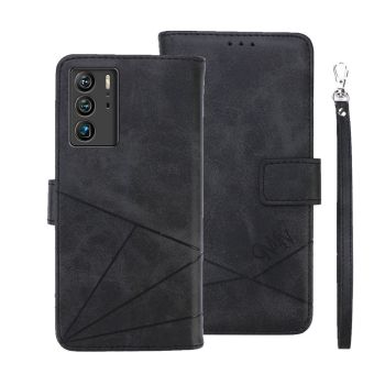 PU Leather Wallet Pouch Flip Protective Case With Stand / Card Slots For ZTE Axon 40 Ultra