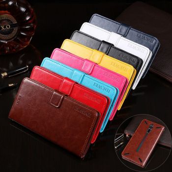 PU Leather Wallet Pouch Flip Protective Case With Stand / Card Slots For Nubia Red Magic