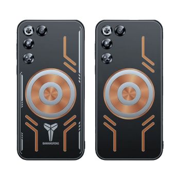 Purple Copper Cooling Gaming Phone Case for REDMAGIC 11 Air