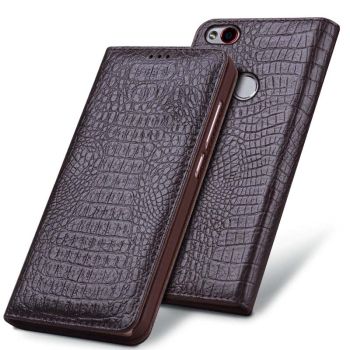 Simple Fashion Crocodile Texture Business Flip Leather Protective Case For Nubia N1