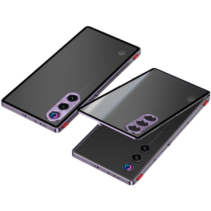 Aluminum Metal Bumper Glass Back Cover Case For Nubia RedMagic 10 Air