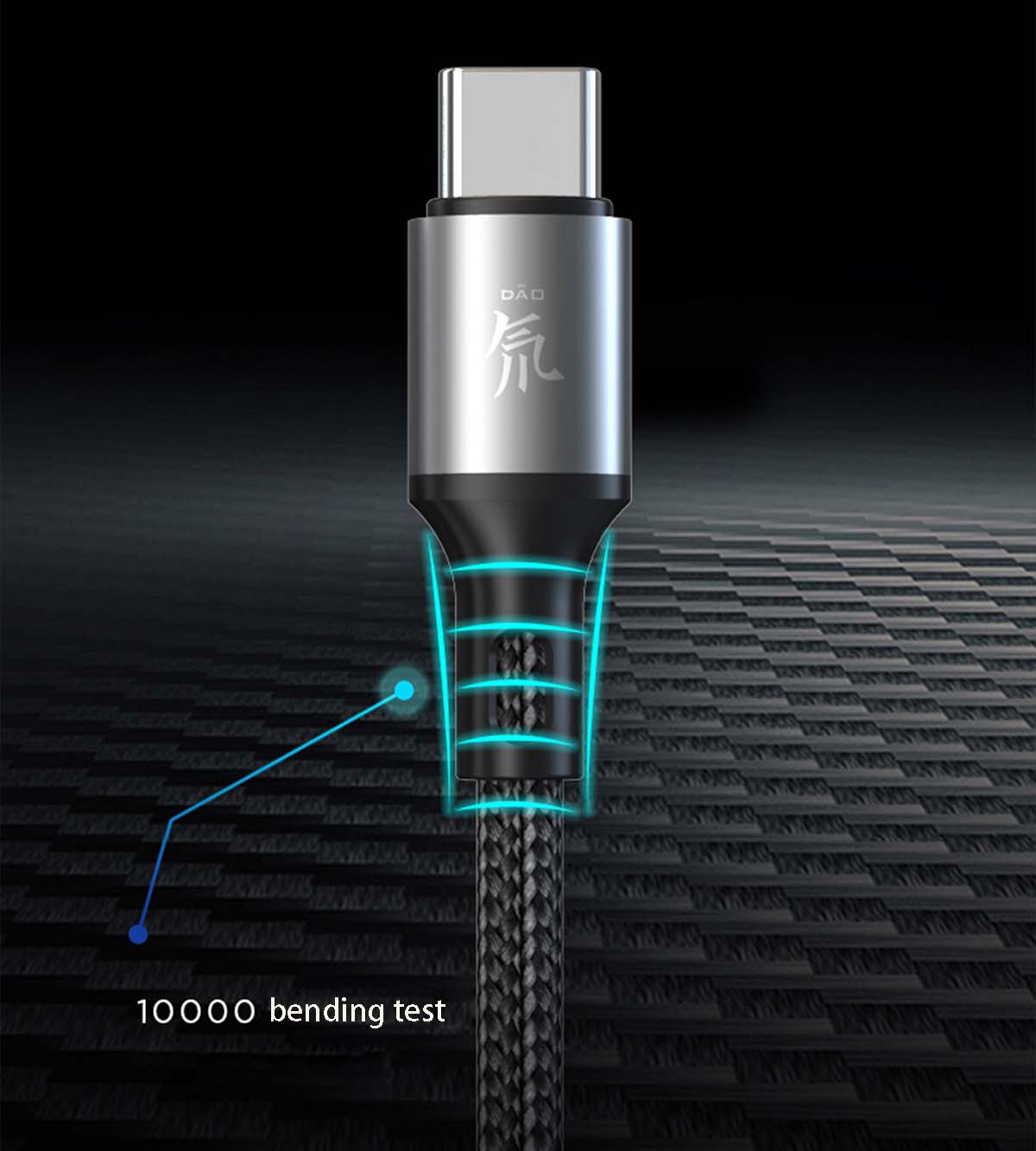 Nubia C2C 6A Max 120W Braided Fast Charge Data Cable
