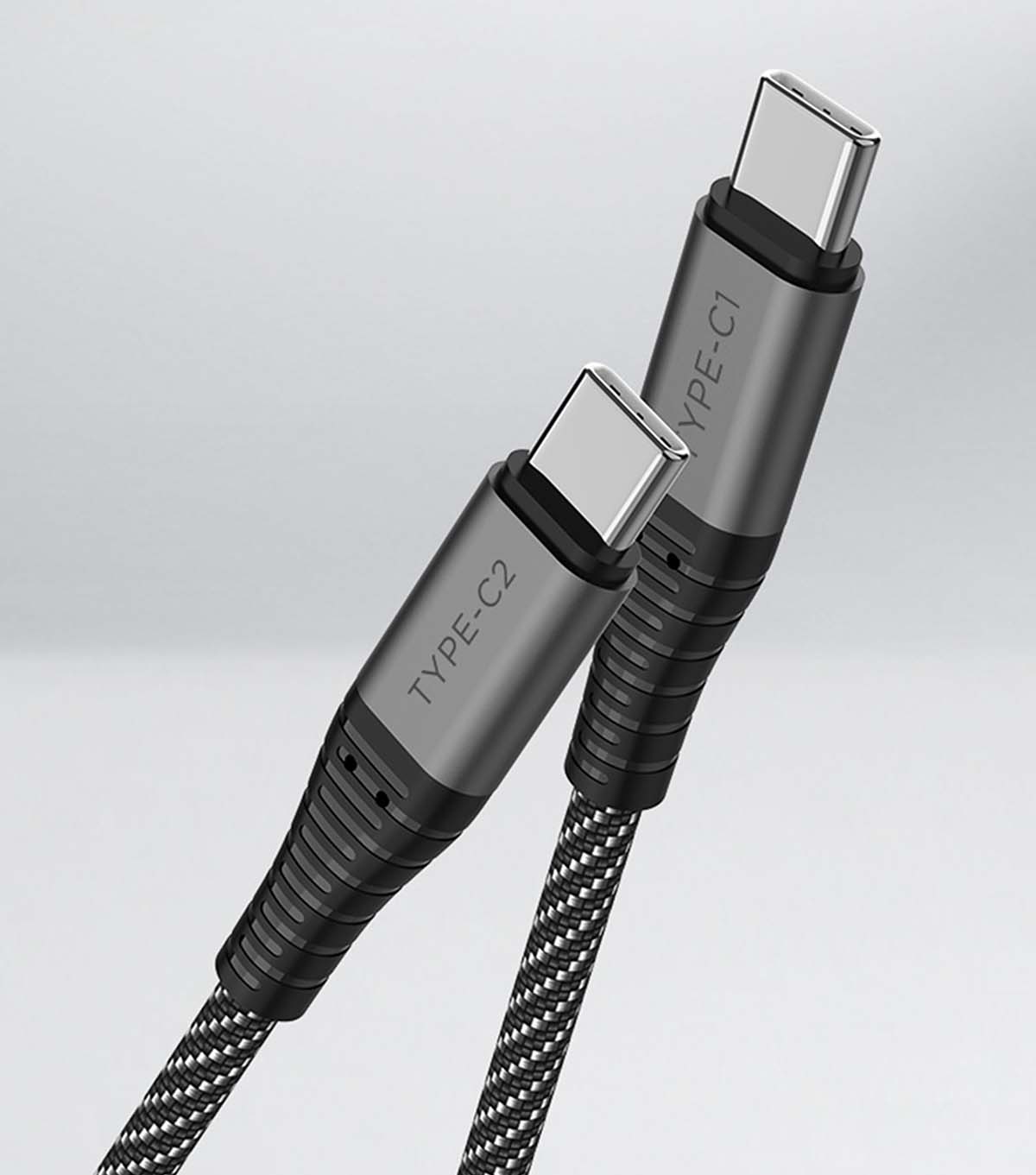 Nubia Type C to 2 Type C 100W Super Fast Charge 2-in-1 Data Cable
