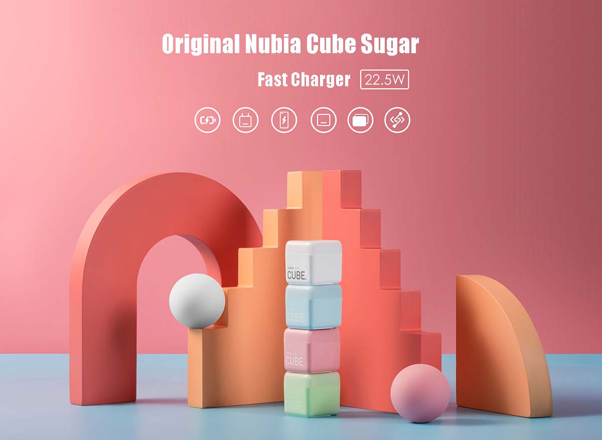 Nubia 22.5W Cube Sugar Fast Charger