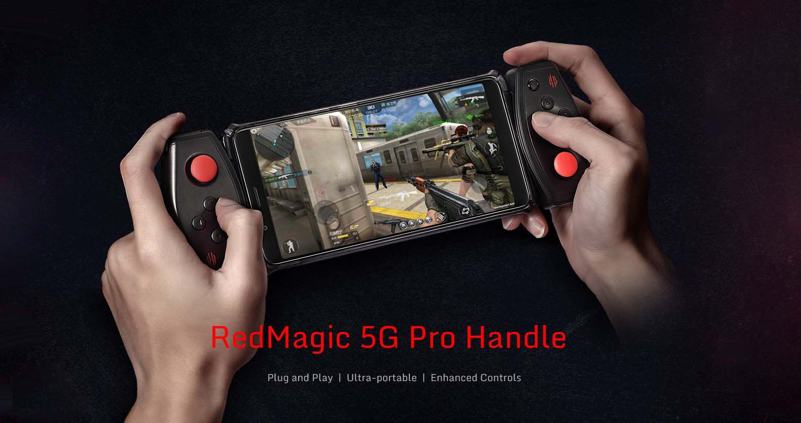 Nubia E-Sports Professional Handle Bundles For Nubia Red Magic 6/6 Pro/6S Pro/6R/5G/5S