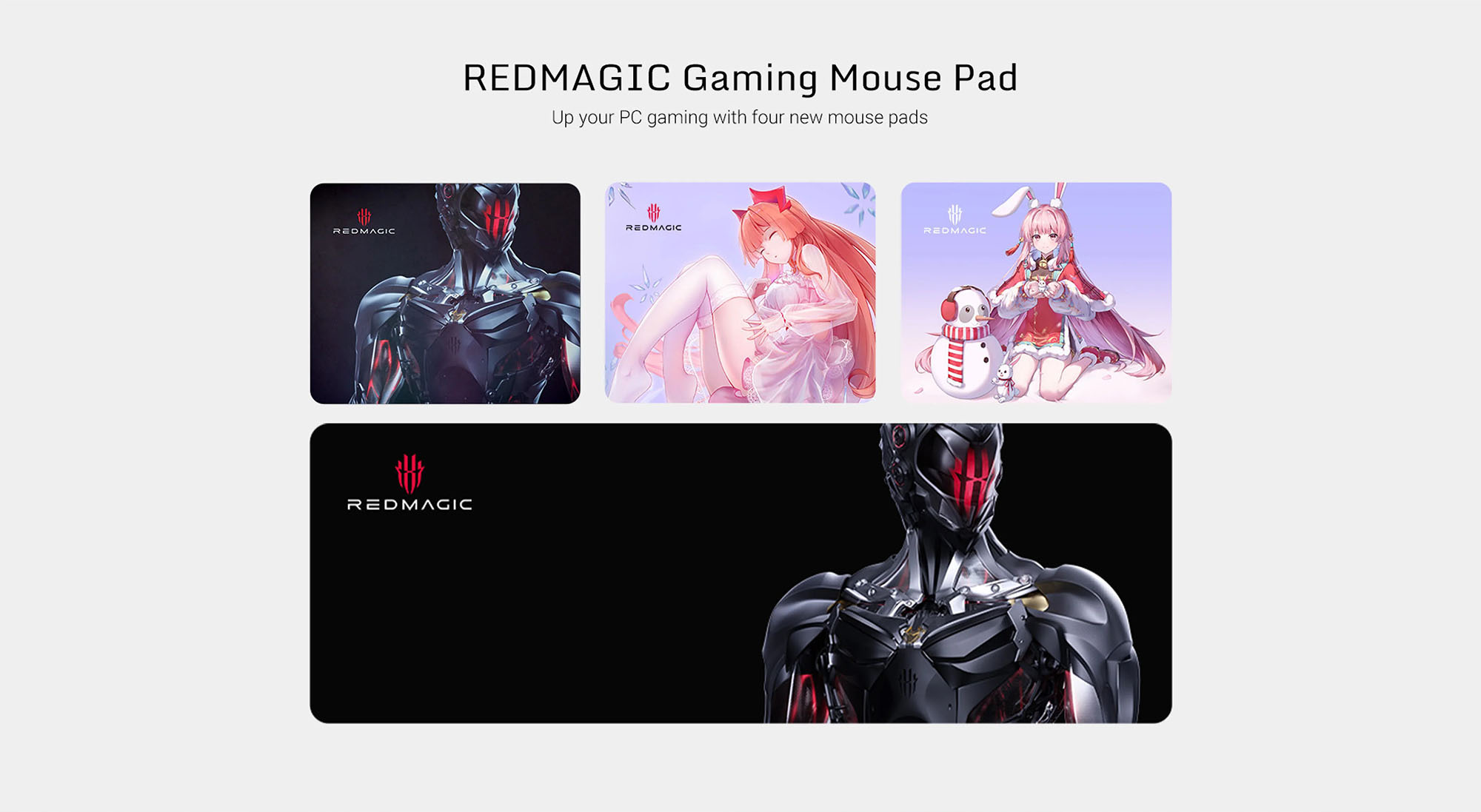 Original Red Magic Gaming Mouse Pad