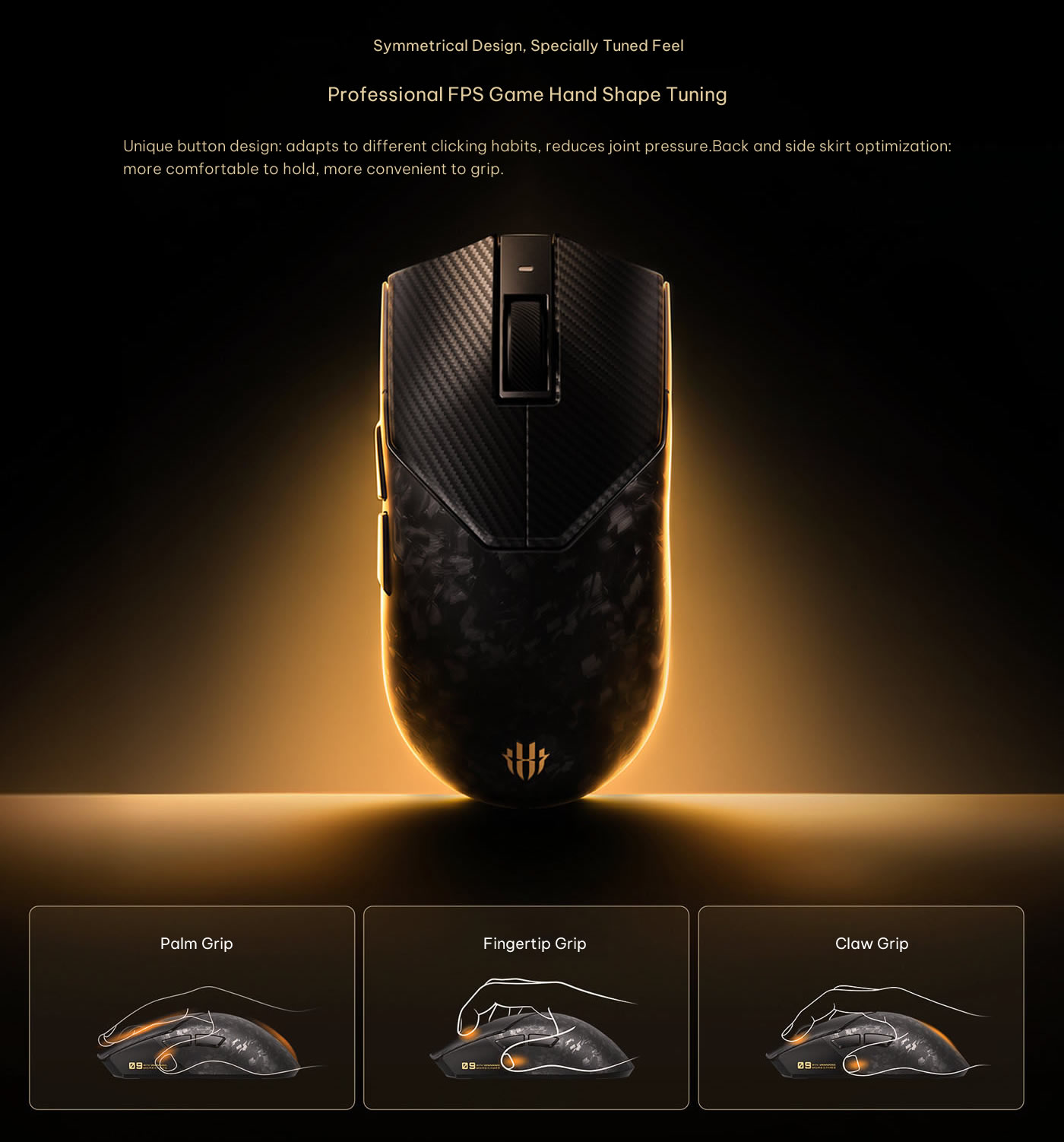 Original RedMagic Carbon Fiber Gaming Mouse