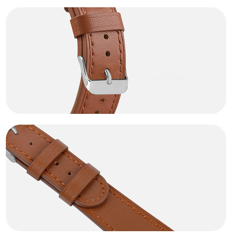 Cowhide Leather Strap For Nubia Red Magic Watch