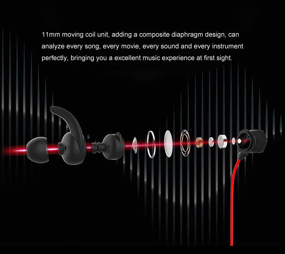 Nubia Red Magic Wired Gaming Earphones Type-C Edition