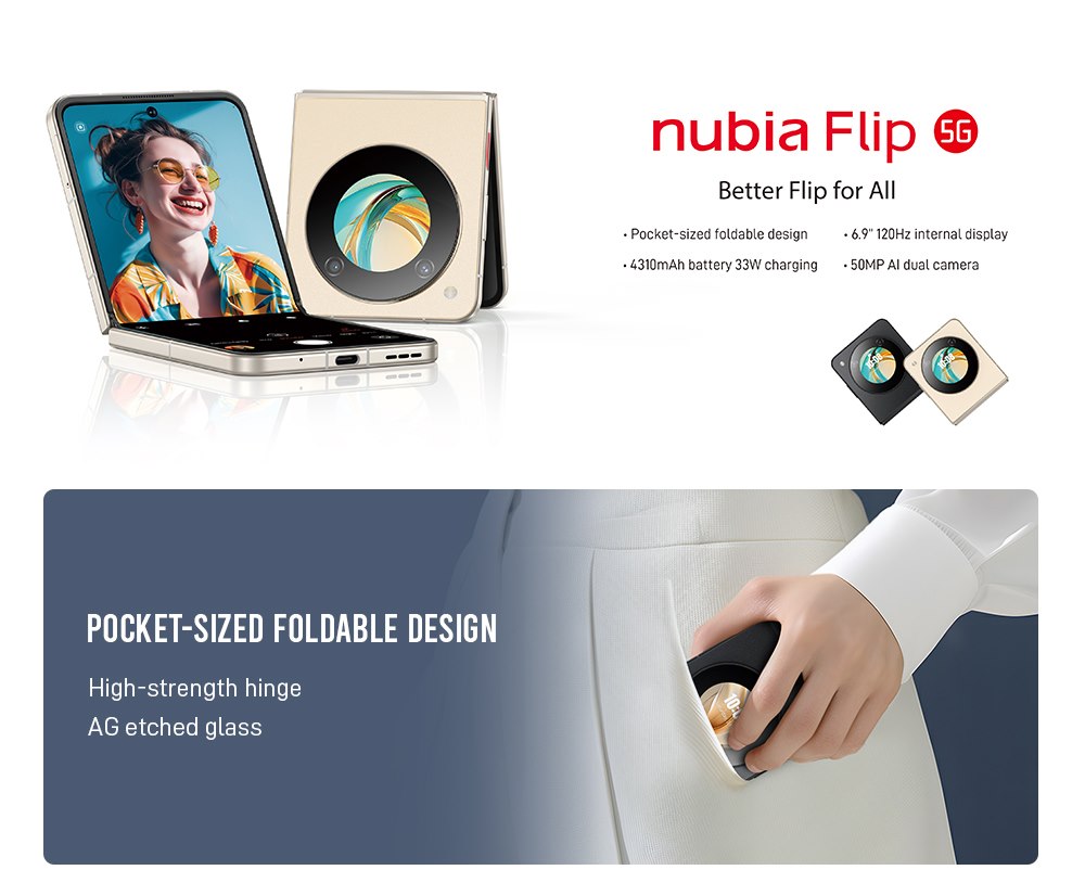 nubia flip 5g mobile