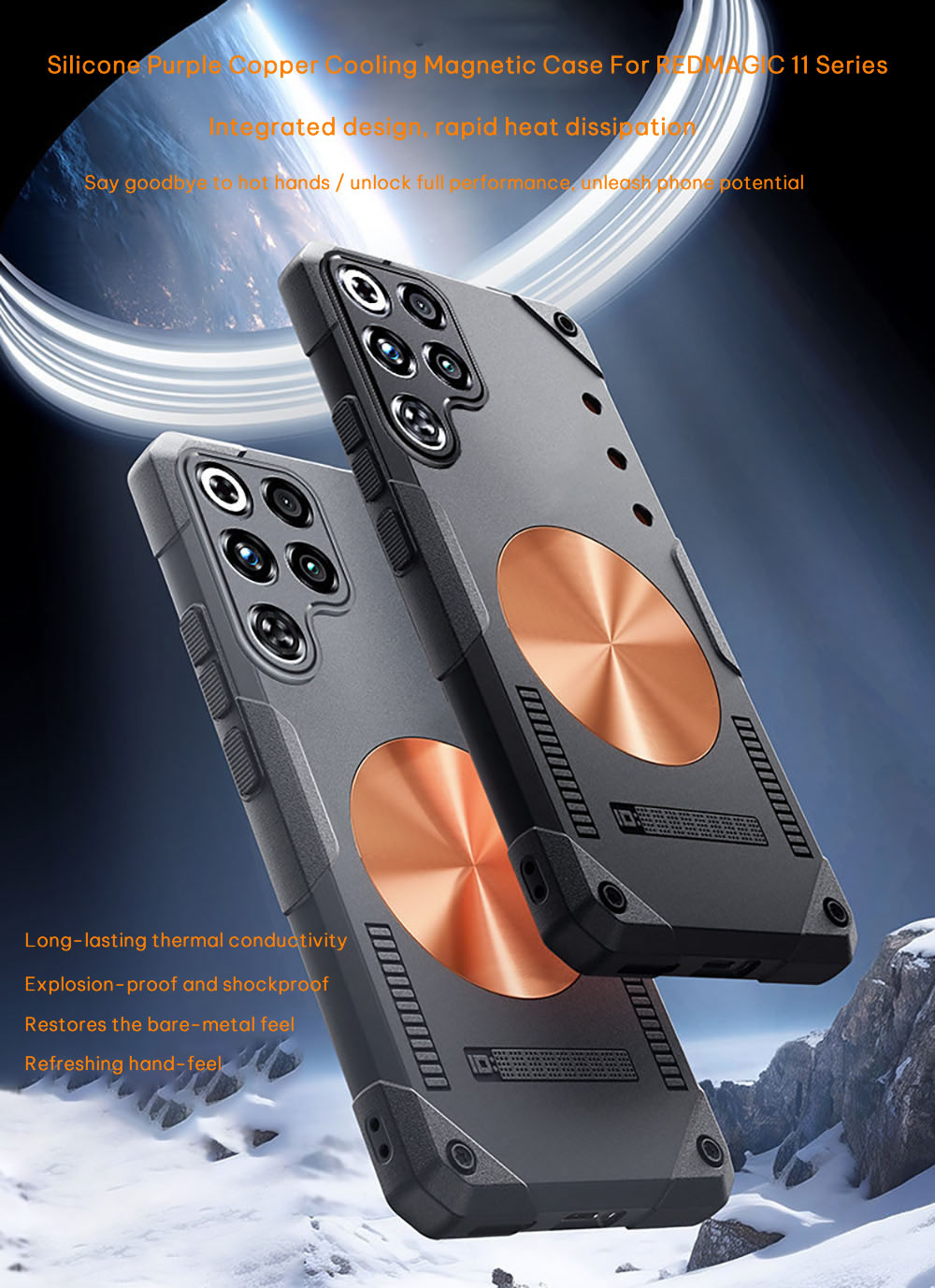 redmagic 11 pro gaming case