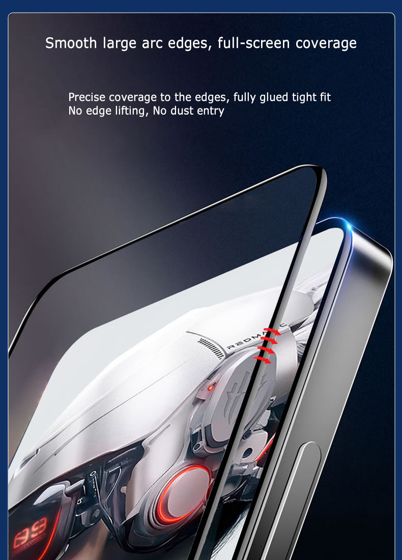 RedMagic 9 pro Tempered Glass Screen Protector 