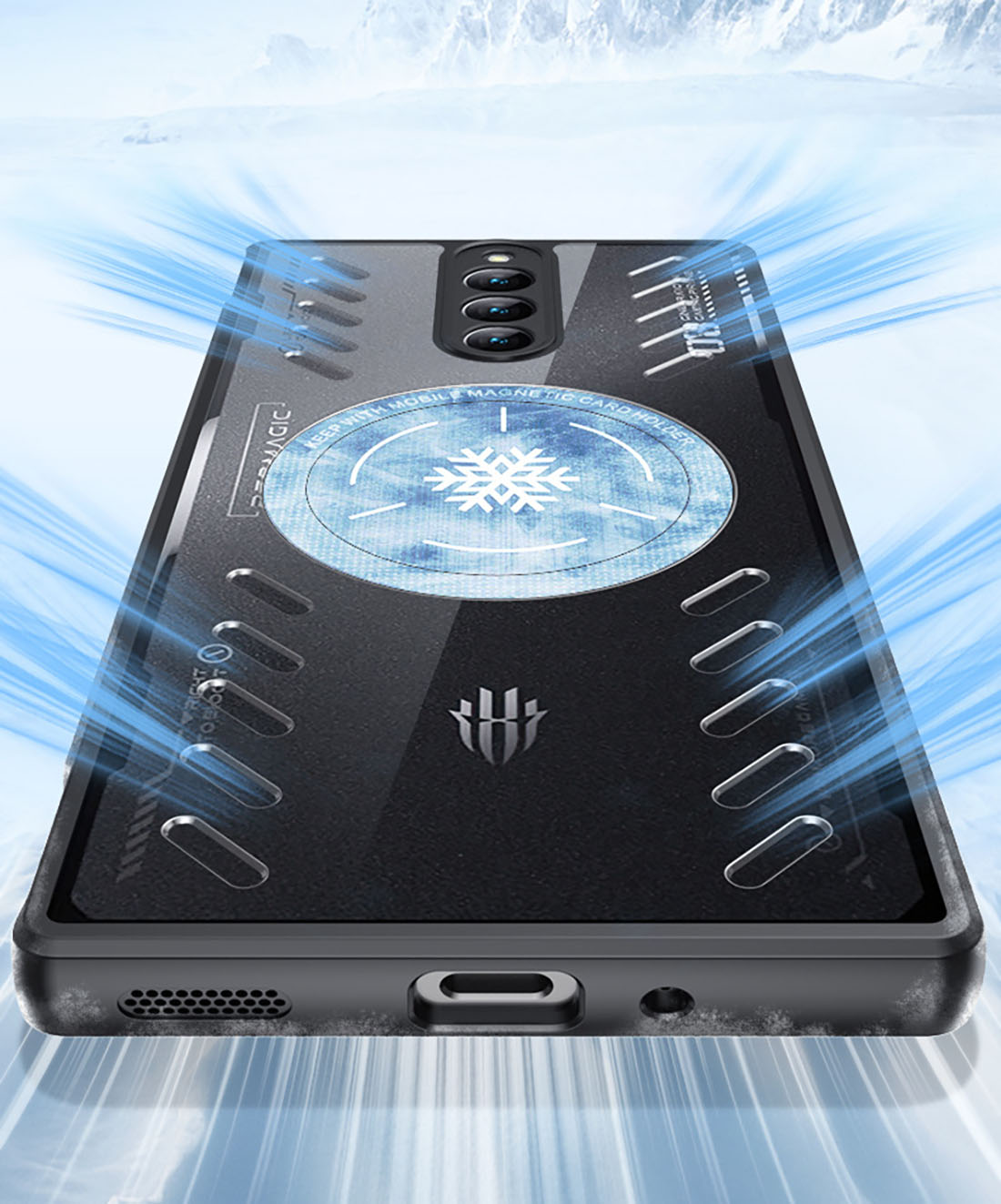 Graphene Heat Dissipation Gaming Magnetic Case For RedMagic 9 Pro /  RedMagic 9 Pro+