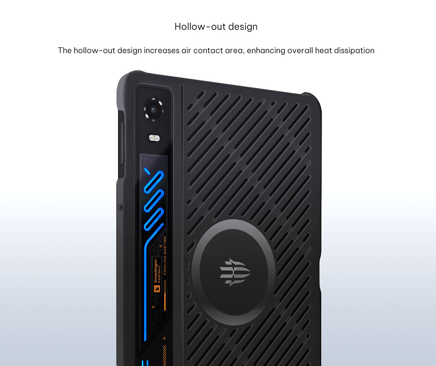 Original RedMagic Gaming Tablet 5 PRO (REDMAGIC Astra 2) Magnetic Cooling Protective Case