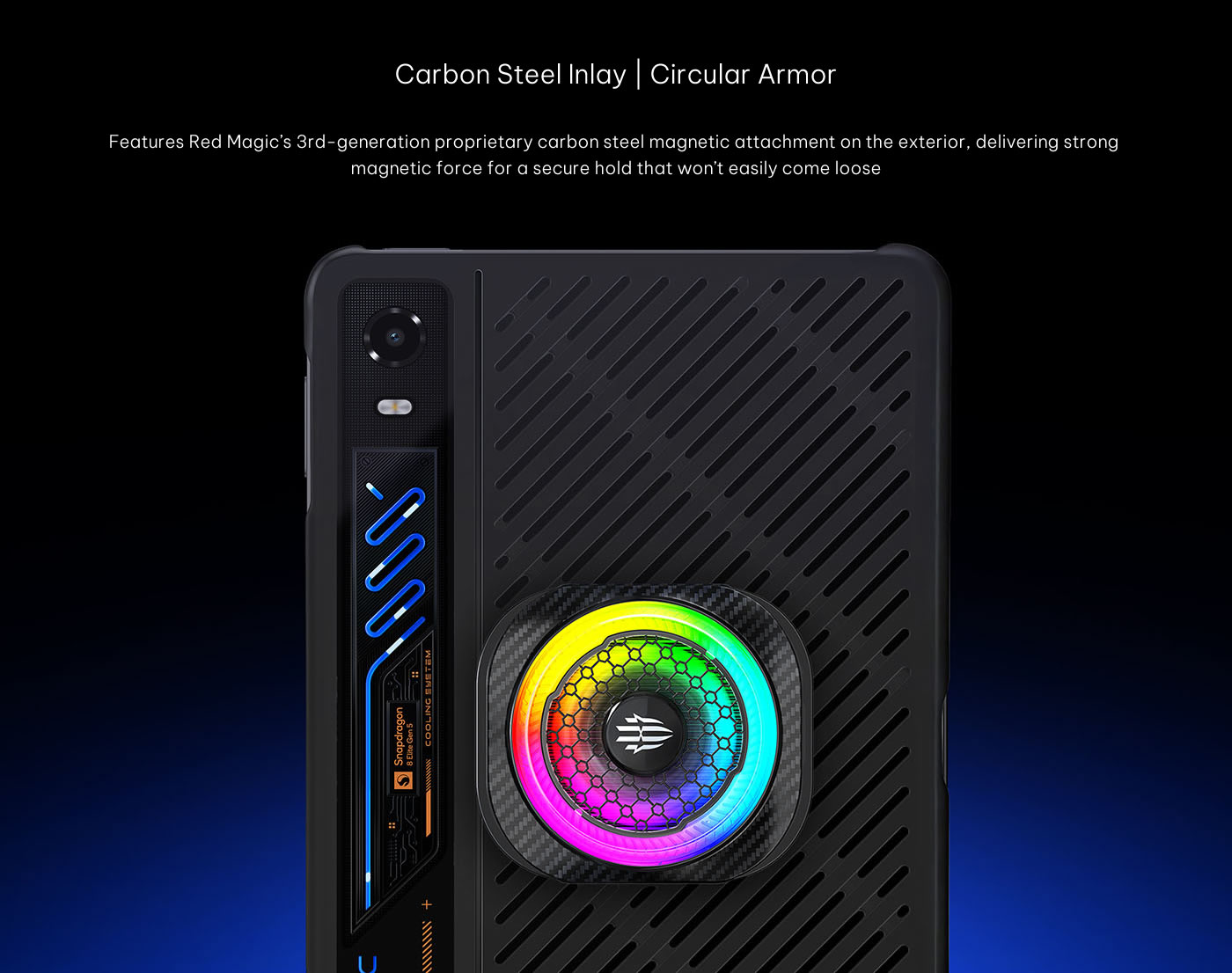 Original RedMagic Gaming Tablet 5 PRO (REDMAGIC Astra 2) Magnetic Cooling Protective Case