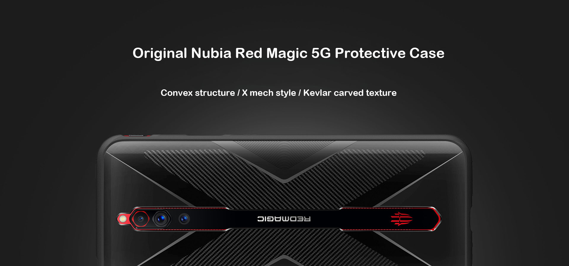 Original Nubia Red Magic 5G case