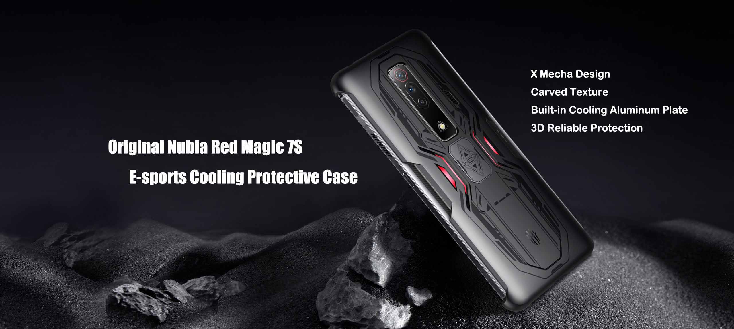 Nubia Red Magic 7S Bundle E-sports Cooling Protective Case