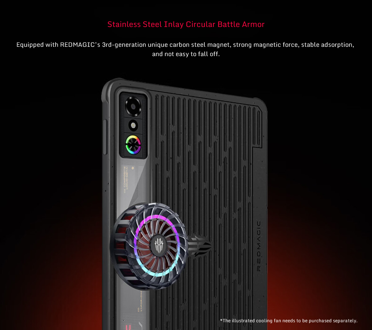 Original REDMAGIC Gaming Tablet 3 PRO Magnetic Protective Case